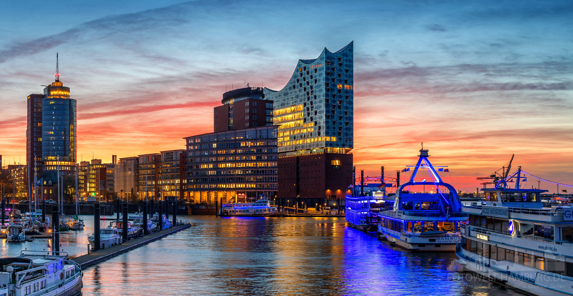 Hamburg Bilder auf Leinwand, Acrylglas oder Alu-Dibond – moderne Poster & Akustikbilder mit Hamburg Motiven entdecken