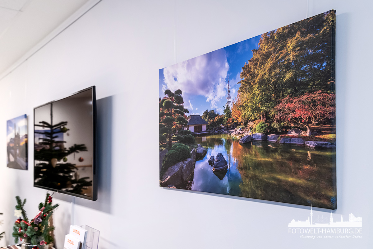 Leinwandbilder mit Hamburg Motiven für Ihr Büro