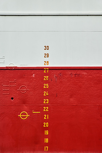 Cap San Diego Detail - Bild auf Leinwand oder Acrylglas