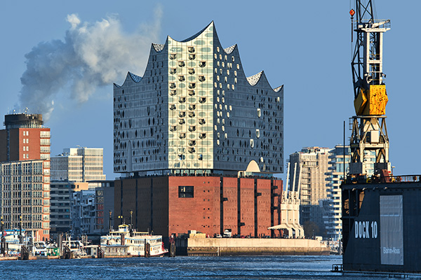 Hamburg Elbphilharmonie - Bild auf Leinwand, Acrylglas, Poster, Alu-Dibond