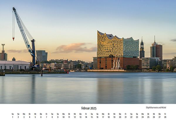 Hamburg Kalender 2025 online kaufen. 13 Hamburgmotive im Din A3 Format. Kostenlose Lieferung innerhalb Deutschlands.
