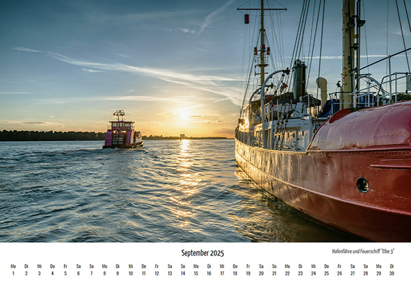 Hamburg Kalender 2025 online kaufen. 13 Hamburgmotive im Din A3 Format. Kostenlose Lieferung innerhalb Deutschlands.
