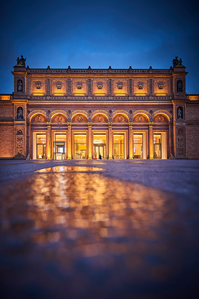 Hamburger Kunsthalle - Bild auf Leinwand, Acrylglas, Poster, Alu-Dibond