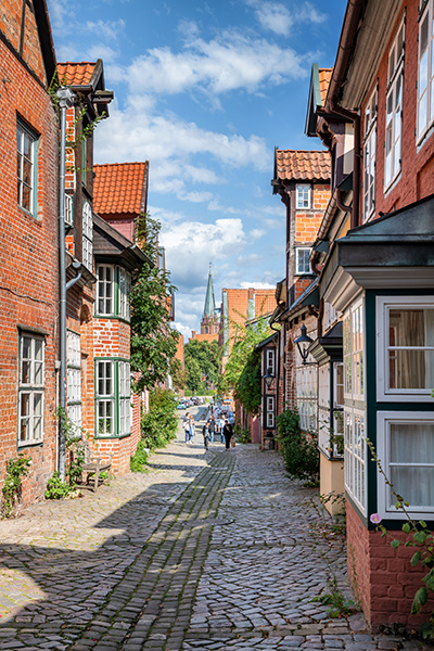 Lüneburg - Auf dem Meere - Bild auf Leinwand, Acrylglas oder als Poster